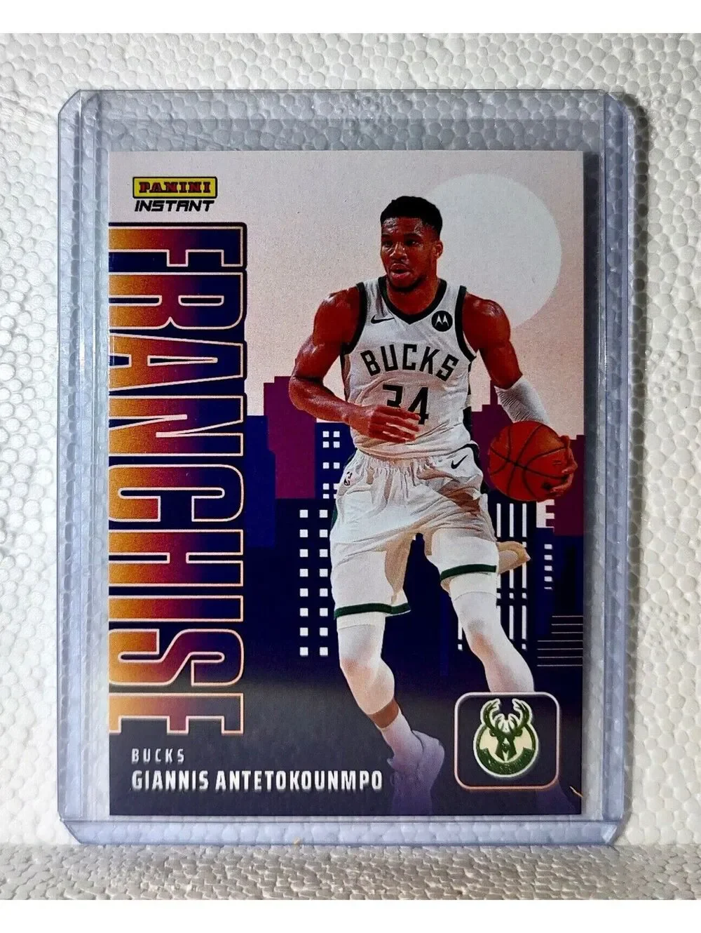 Giannis Antetokounmpo 2023-24 NBA #21 Franchise Basketball Card Bucks 1/485